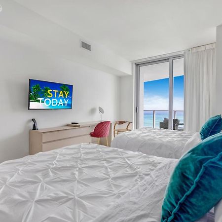 Seashore Resort - 2 Bedroom Right On The Beach Direct Ocean-View With Amenities On The Rooftop Холивуд Екстериор снимка
