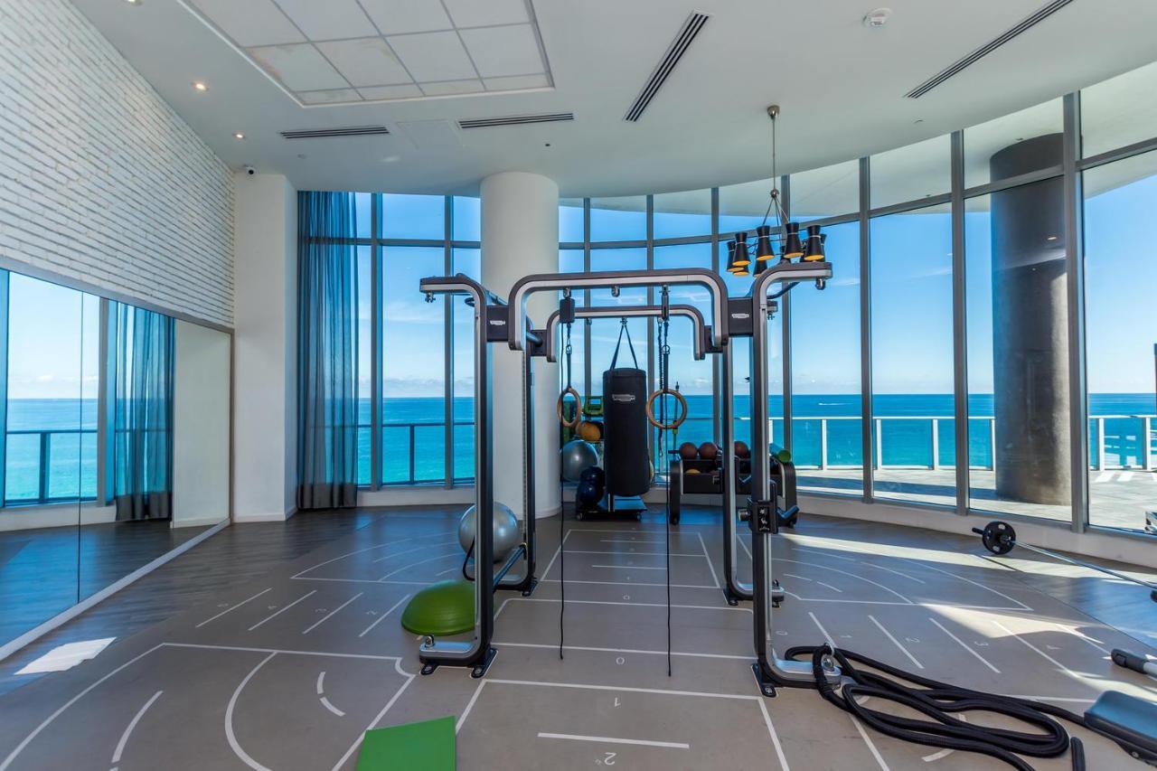 Seashore Resort - 2 Bedroom Right On The Beach Direct Ocean-View With Amenities On The Rooftop Холивуд Екстериор снимка