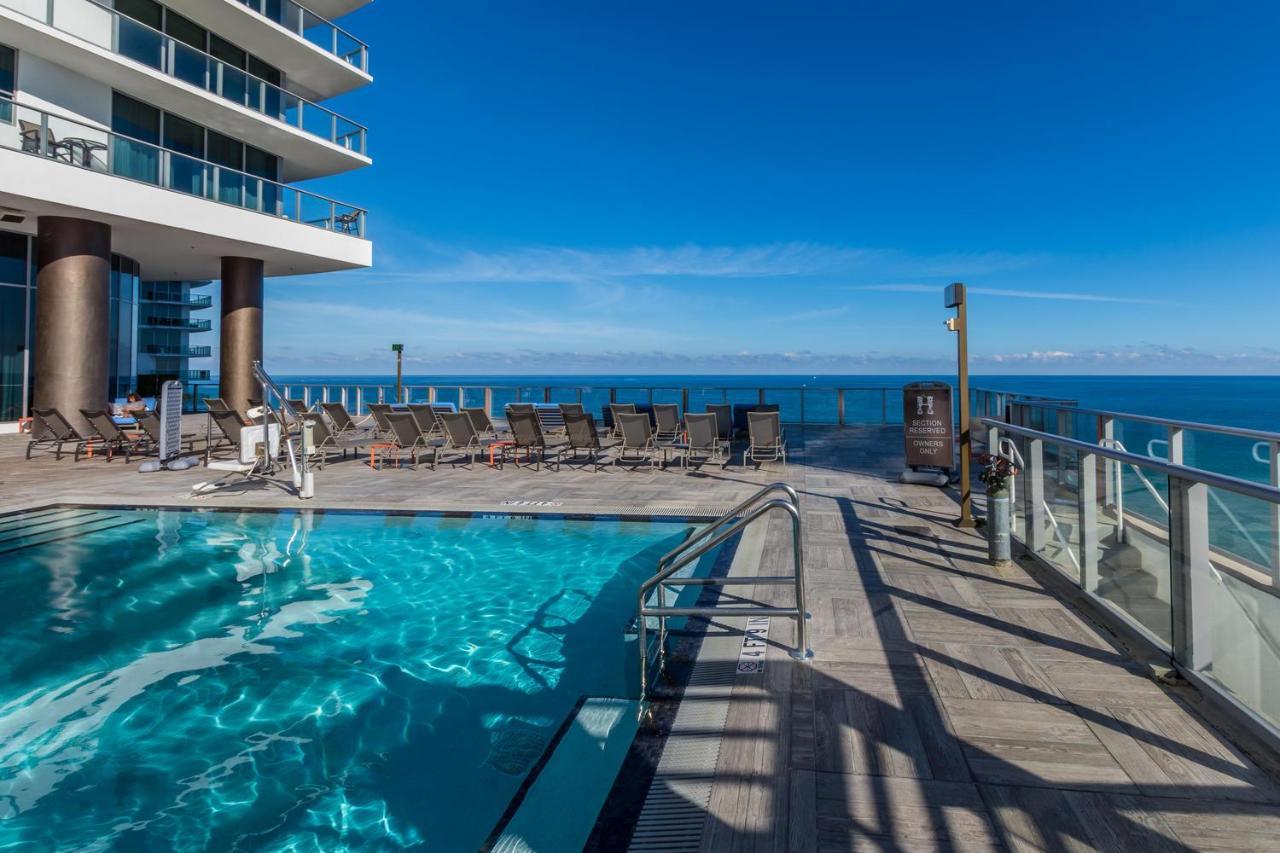 Seashore Resort - 2 Bedroom Right On The Beach Direct Ocean-View With Amenities On The Rooftop Холивуд Екстериор снимка