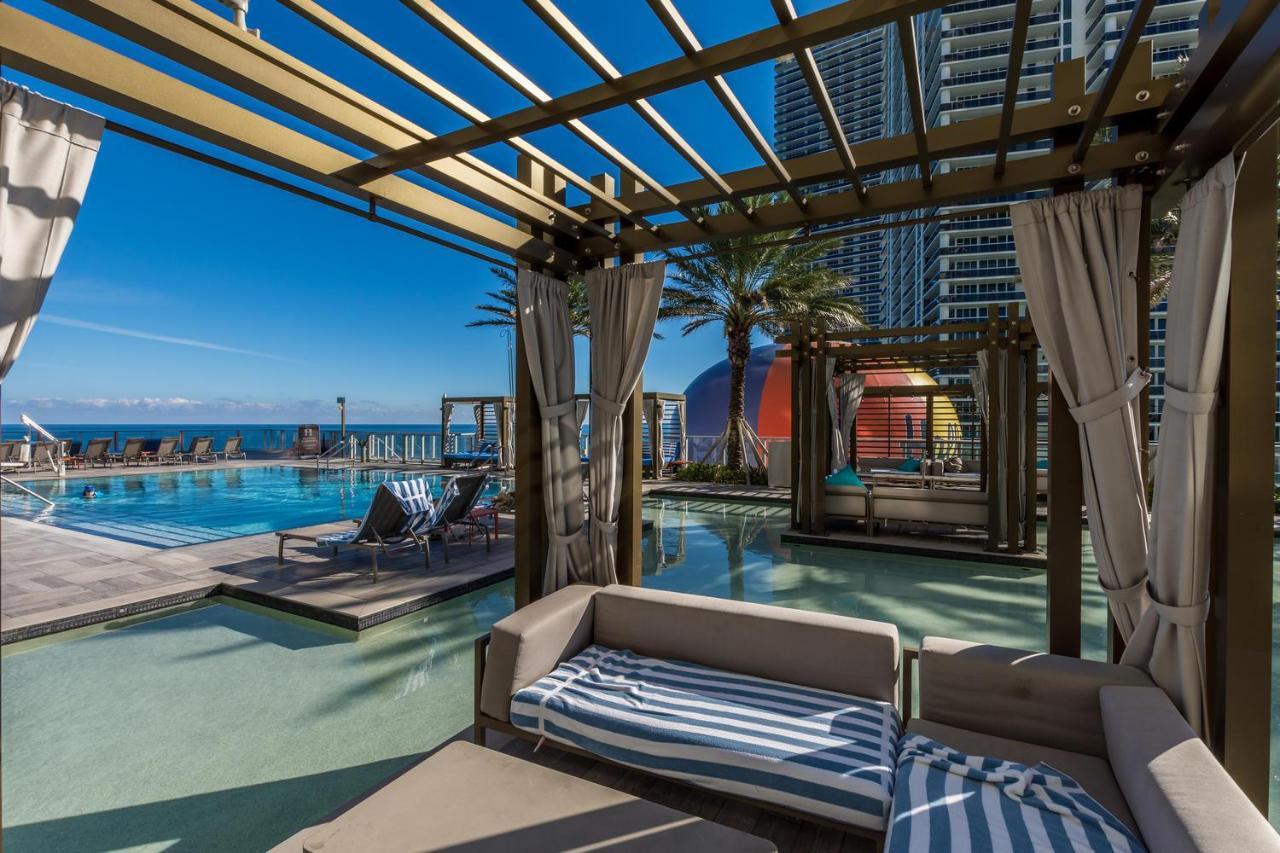 Seashore Resort - 2 Bedroom Right On The Beach Direct Ocean-View With Amenities On The Rooftop Холивуд Екстериор снимка